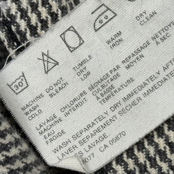 Esprit Sport Vintage Houndstooth 90s Pleated Skirt & Jacket Set 2 Piece sz 7 / M - Picture 15 of 16